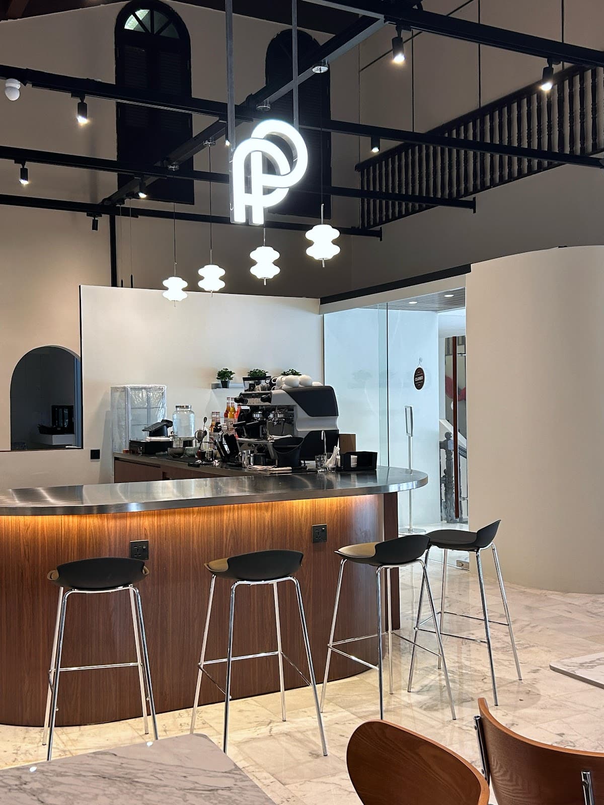 A photo of the pantry which is the Barista place to make drinks